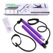 GETFIT INDIA Full Body Workout Bar Kit Home Fitness Workout for Women & Men